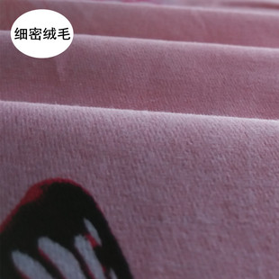 秋冬季 保暖加厚纯棉磨毛被套单件卡通100%全棉单人被罩1.8x2.0米