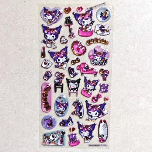 库洛米kt猫萌宠动漫贴纸树脂硬贴