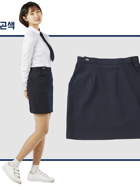 韩国正品 高中生校服 学生裙 上班族 短裙 一步裙