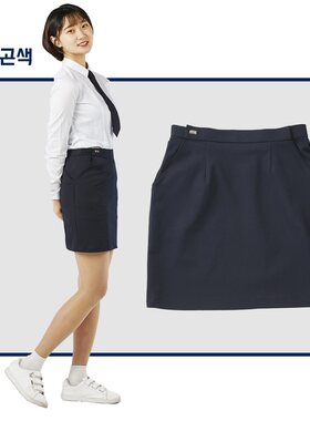韩国高中生校服上班族一步裙
