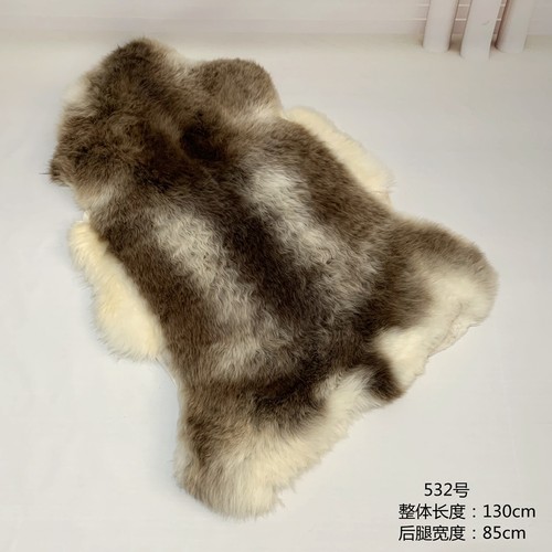 阿拉伯羊皮毯羊绒毯床边地毯