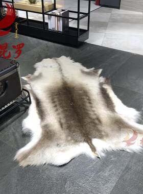 芬兰进口驯鹿皮床垫床毯户外保暖