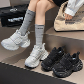 运动休闲鞋 高级感镶钻炸街女士老爹鞋 学生鞋 网红个性 新款 春秋时尚