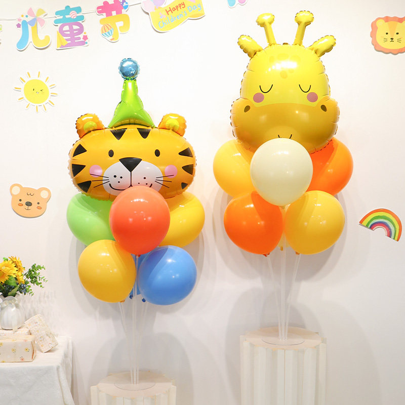 毕业季装饰气球桌飘可爱卡通幼儿园教室主题学校班级活动场景布置