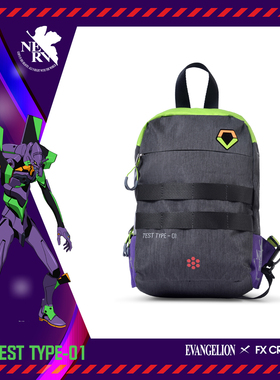 EVA新世纪福音战士联名商务休闲多用单肩背包EVA234005