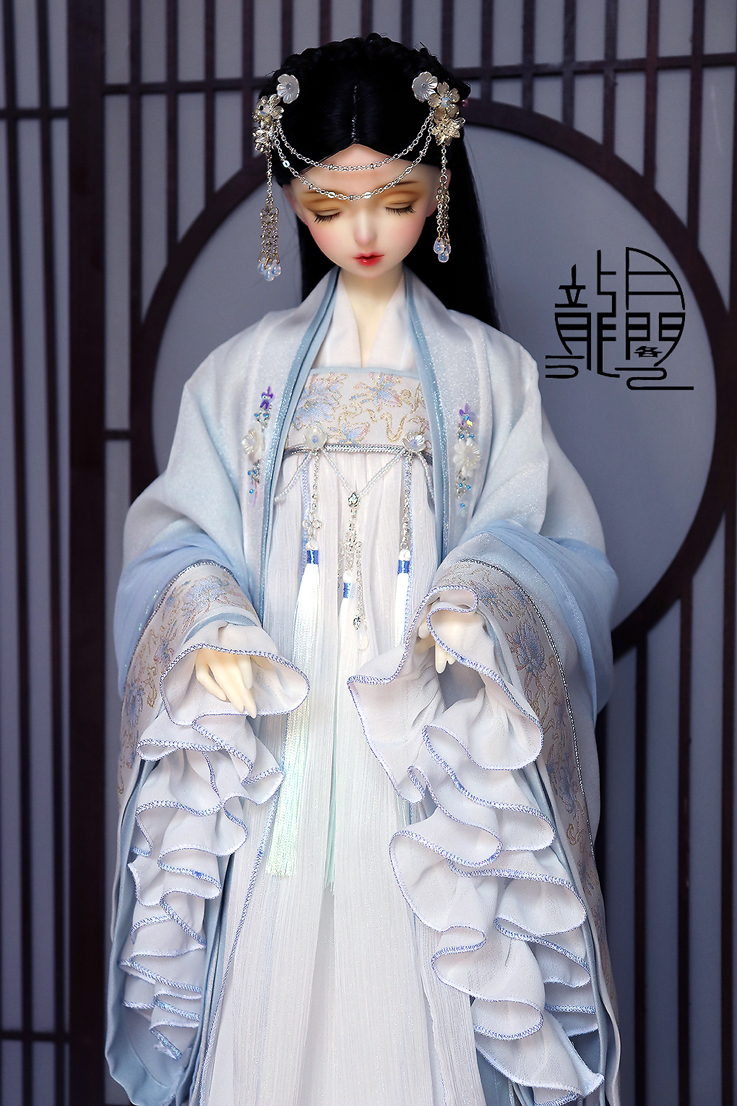 “月下美人”古风BJD娃衣龙月阁