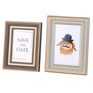 欧式相框摆台洗照片定制礼物6寸7寸8寸10寸打印加相册六寸实木质