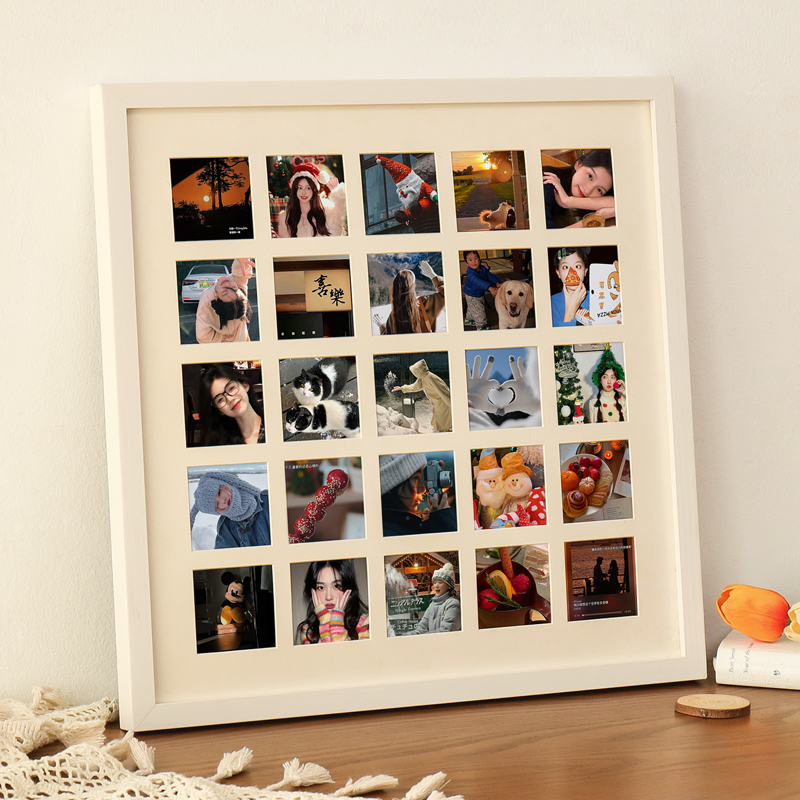 实木材质正方形高清洗照片