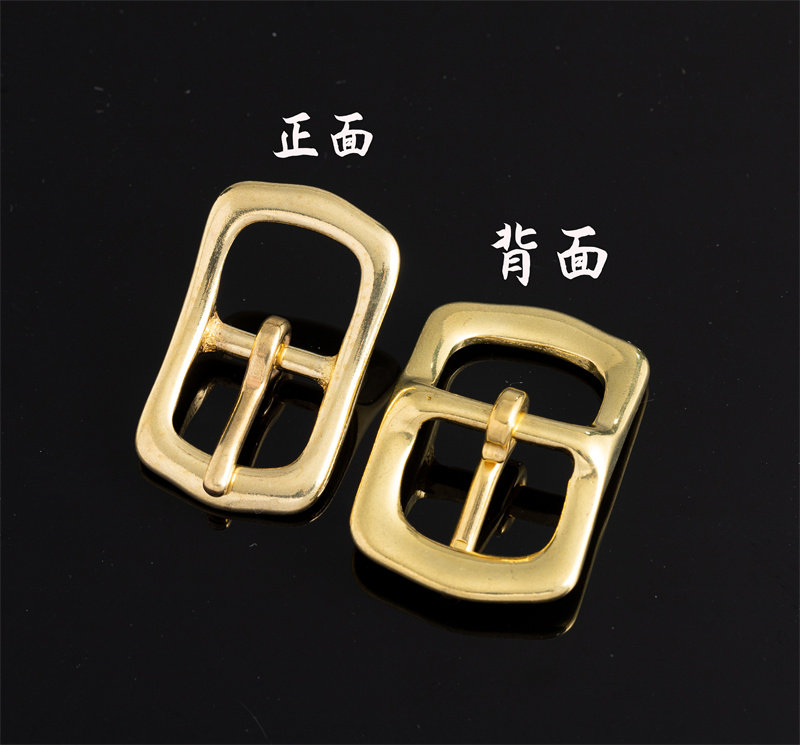 순수 구리 수제 벨트 버클 헤드 황동 남성 벨트 버클 헤드 일본어 핀 버클 가방 버클 바지 벨트 버클 부품 액세서리