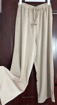 大码160斤直筒女裤2025时尚国风高档春夏秋垂感显瘦抗皱透气