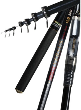 韩国APIS 矶钓竿战将 海钓小矶竿短节 矶杆斜导环小继船竿碳素竿