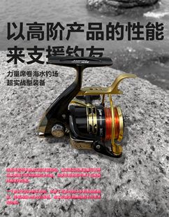 翔羽 海矶钓线轮竞技手刹轮CNC摇臂10轴手煞车卷线器快拆线杯正品