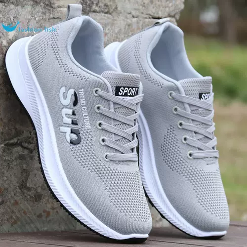 Дышащая мужская спортивная обувь для отдыха, дезодорированные туфли, осенняя, мягкая подошва, для бега