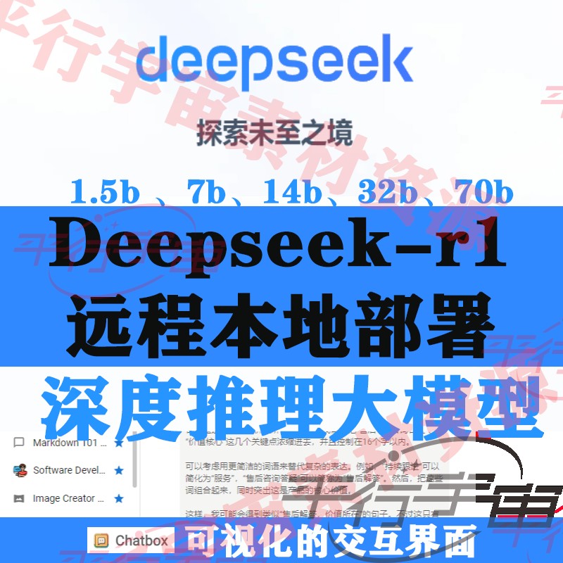 deepseekR1深度思考模型