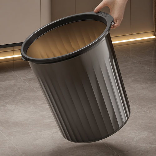 2026新款透明高颜值大容量垃圾桶