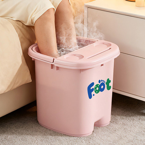 过小腿带按摩点泡脚桶养生神器