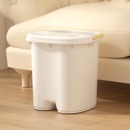 居家家泡脚桶家用过小腿高深保温养生足浴桶学生宿舍熏蒸洗脚桶盆