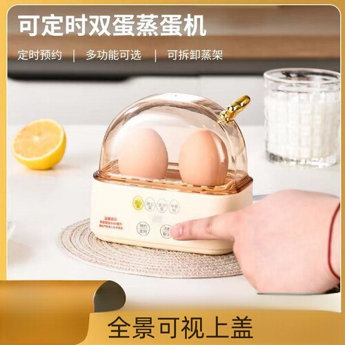 多功能蒸蛋器煮蛋器早餐定时