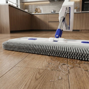 拖把复合木地板自己铺家用加厚耐磨墙面清洁拖把擦黑板小拖把平托