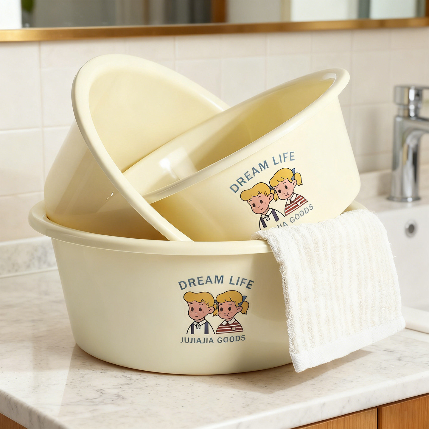 儿童洗脸盆婴儿专用洗衣盆家用宝宝洗脚盆女孩洗屁股小盆子洗内裤