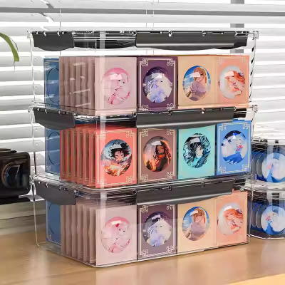 吧唧收纳盒亚克力展示盒子