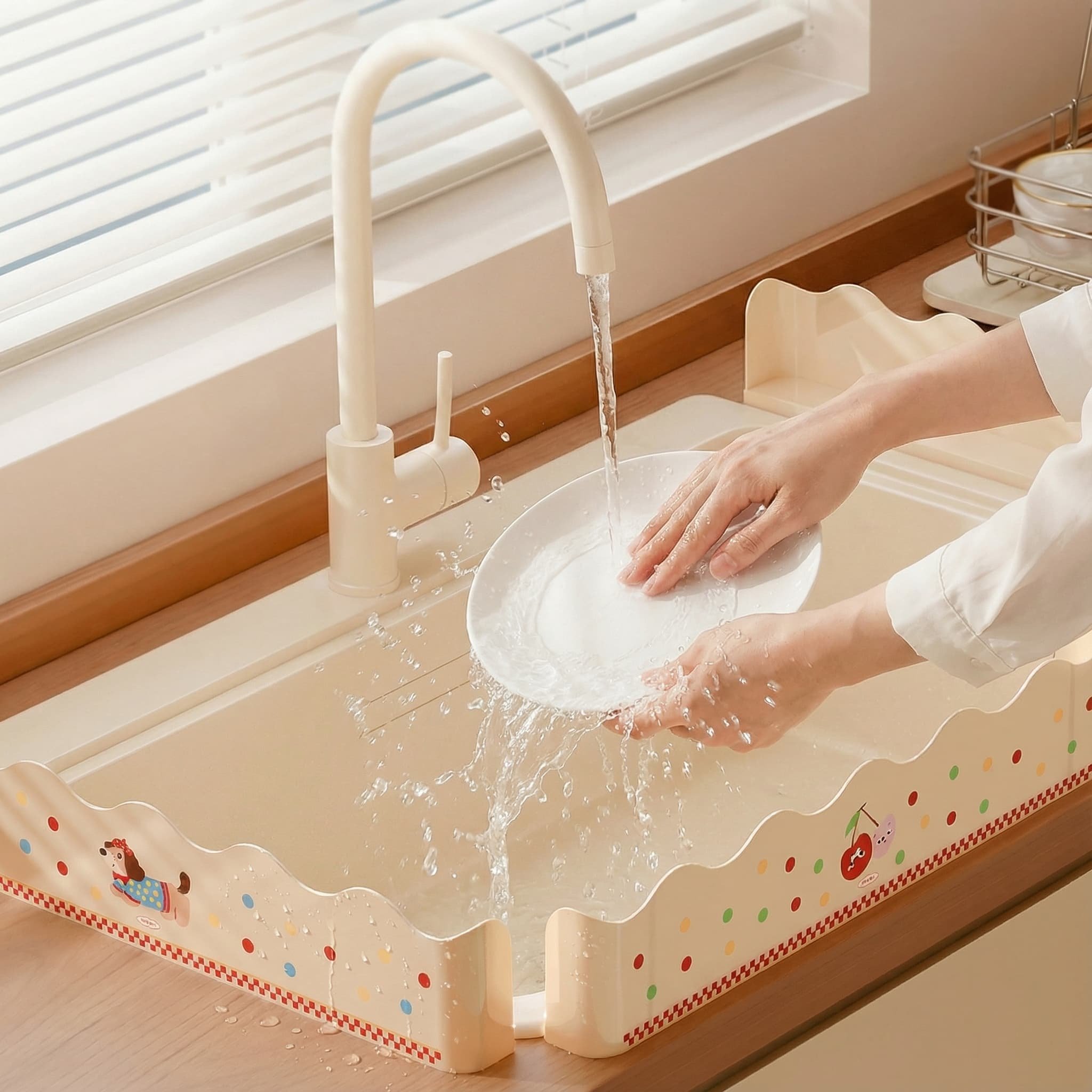 水槽挡水板厨房水池洗手池边缘防溅水挡板台面塑料防水隔板挡水条,厨房/烹饪用具,厨房挡水板/挡水条,淘宝优惠券,粉丝福利购,淘宝优惠卷