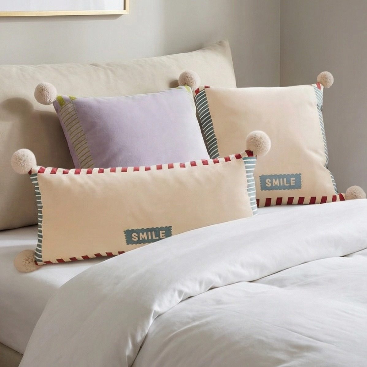 轻奢抱枕床头卧室飘窗大靠背垫办公室靠枕可拆卸沙发靠垫毛绒条纹,居家布艺,靠垫/抱枕,淘宝优惠券,粉丝福利购,淘宝优惠卷