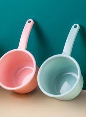 居家家水瓢家用厨房加厚塑料水勺儿童婴儿洗澡洗头杯舀水浇花勺子