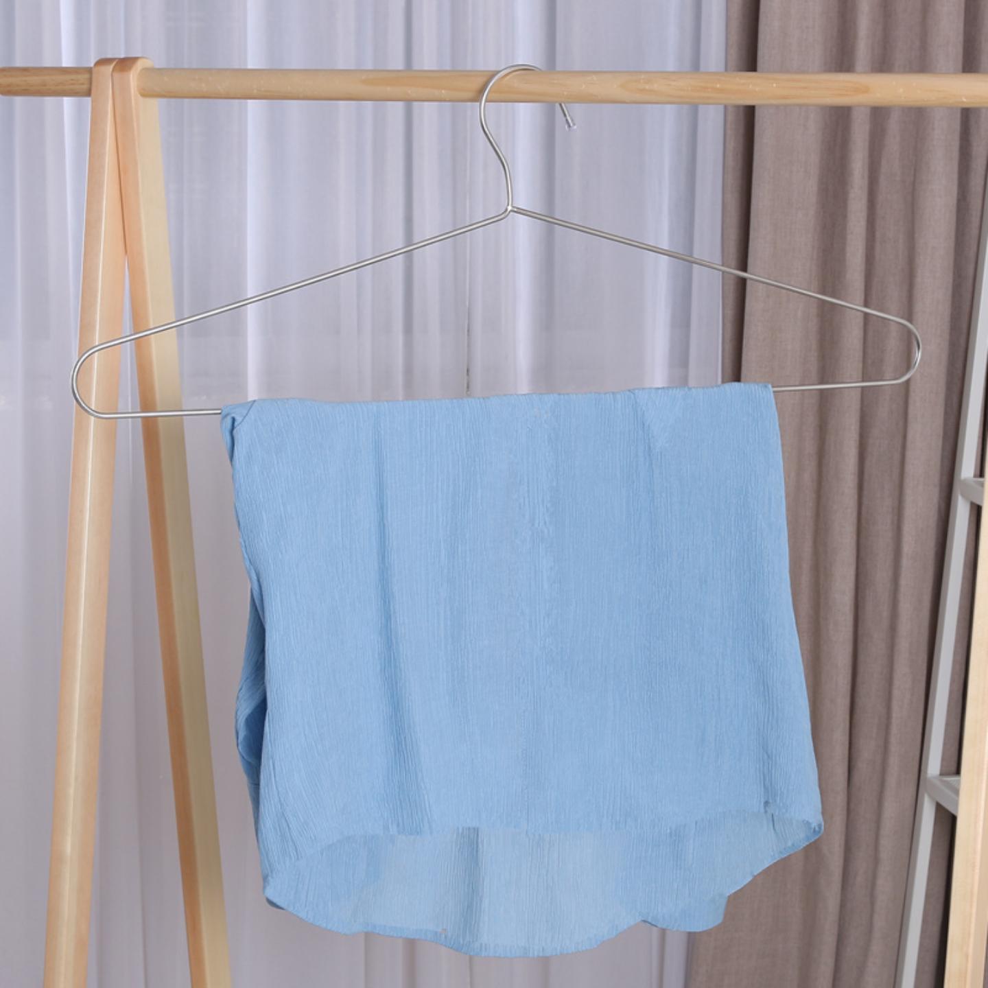 大衣晒被子床单架实心不锈钢加粗