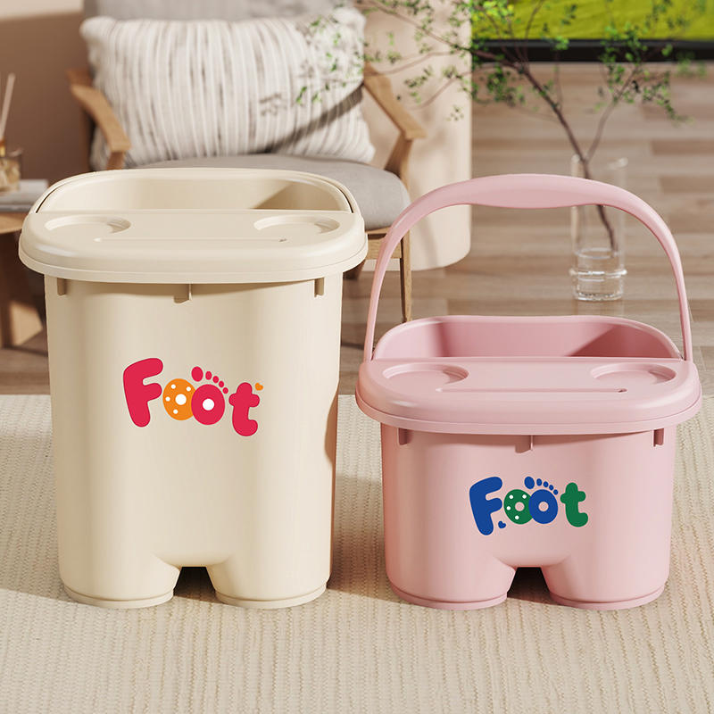 过小腿带按摩点泡脚桶养生神器