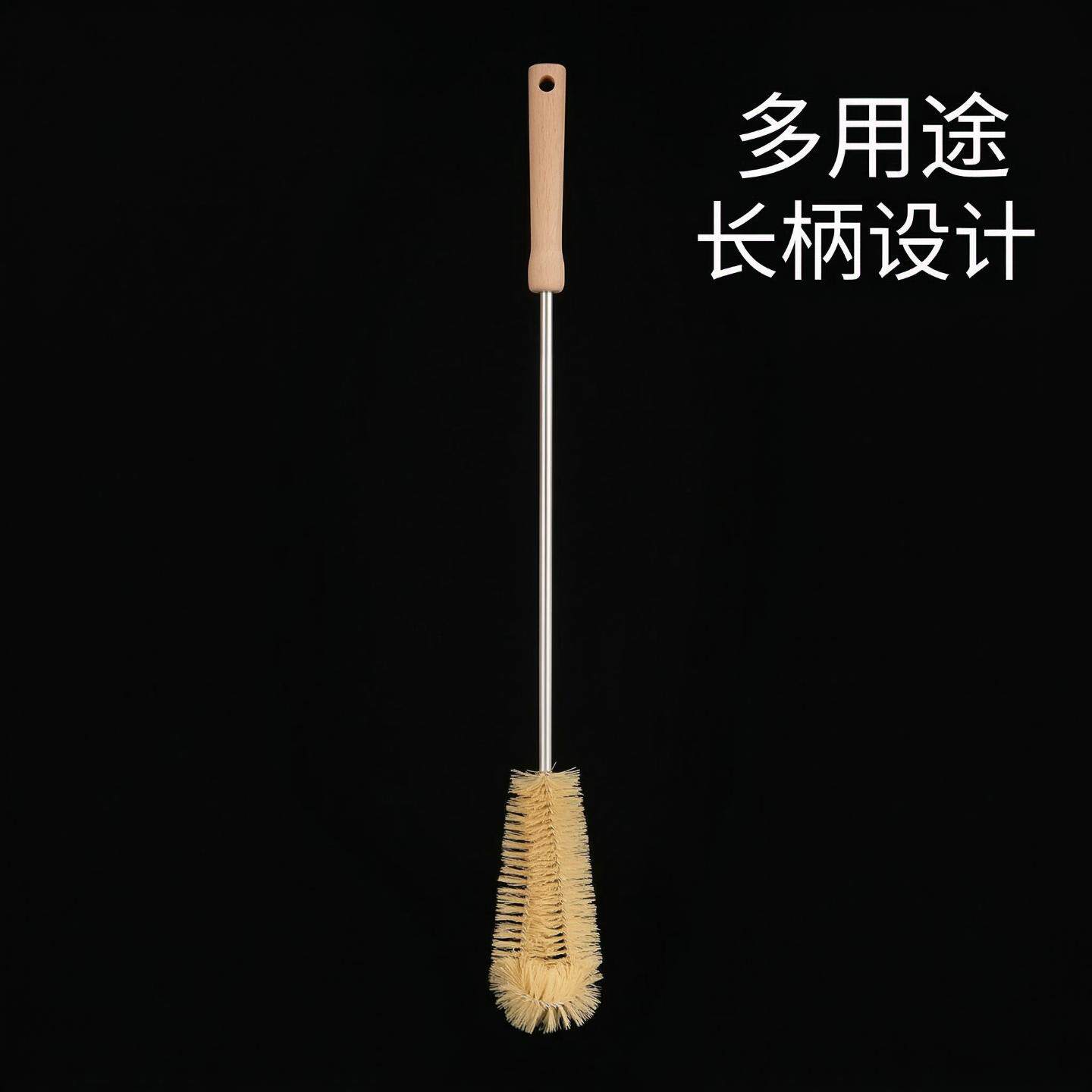 水桶刷子纯净水桶刷加长刷桶洗桶长柄刷桶装水水壶专用清洁刷木柄
