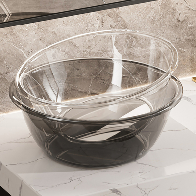 轻奢透明高颜值洗脸盆加厚大号