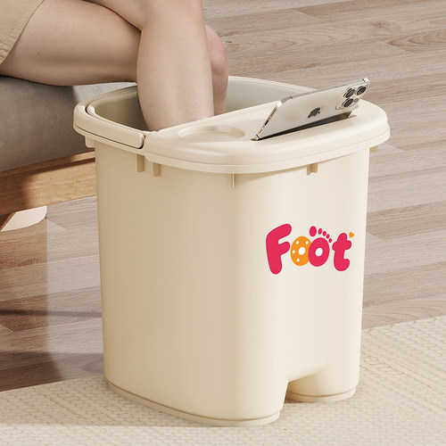 过小腿带按摩点泡脚桶养生神器