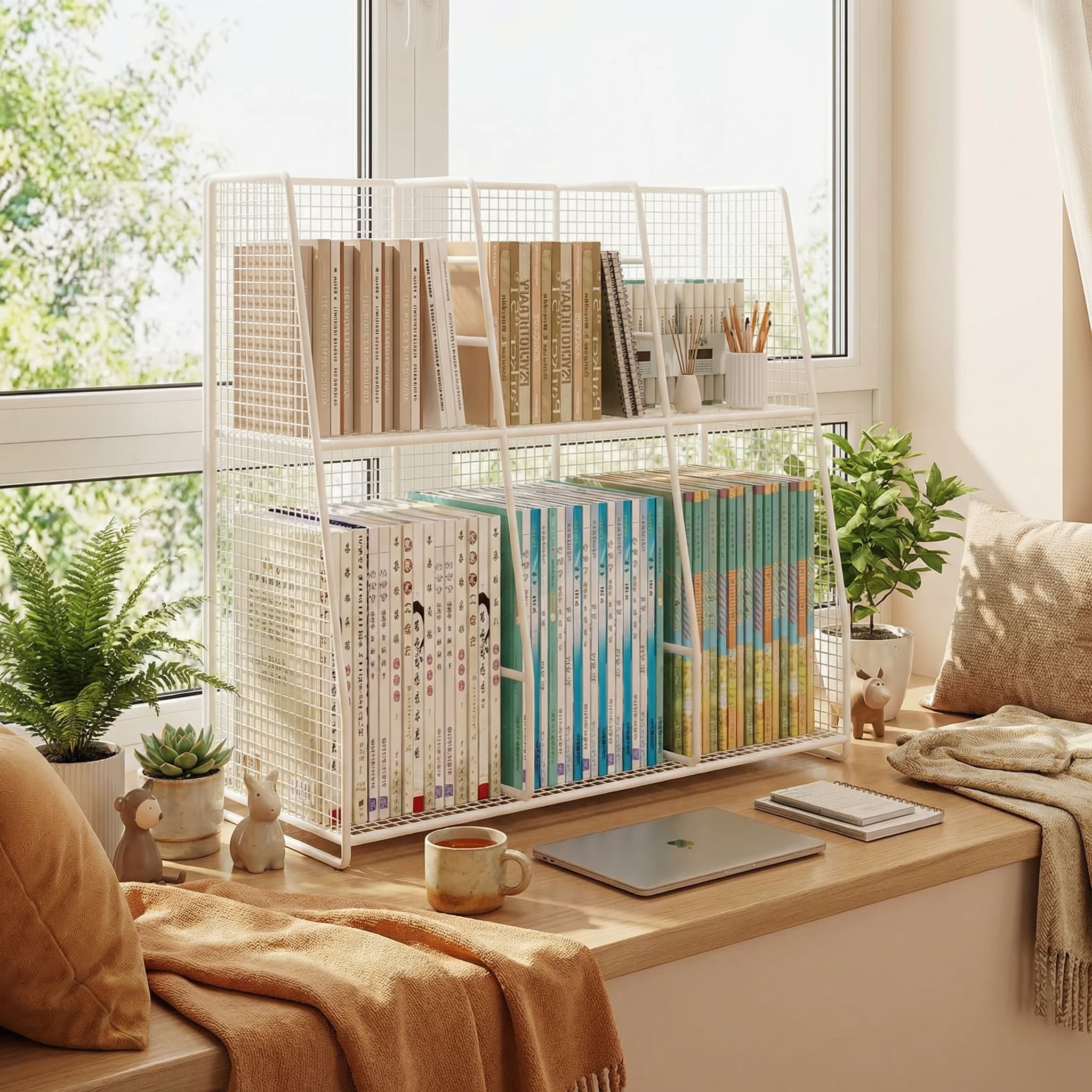 桌面书架置物架学生宿舍书桌书本收纳架子书立架办公桌多层文件架,收纳整理,书桌收纳置物架,淘宝优惠券,粉丝福利购,淘宝优惠卷