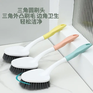 加长手柄地板刷瓷砖墙浴缸刷子家用多功能硬毛清洁刷强力去污塑料