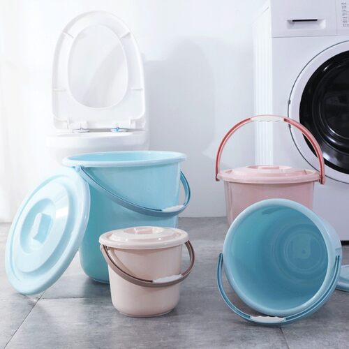 塑料加厚提水桶宿舍带盖玩具桶