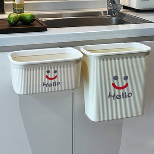 厨房垃圾桶壁挂式家用2026新款厨余专用免弯腰大容量卫生间夹缝桶