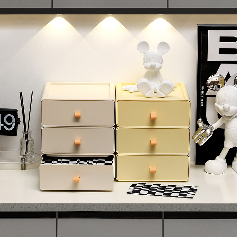 家用防尘轻奢抽屉存放整理置物架