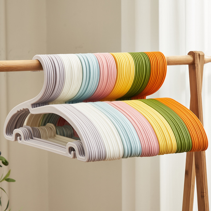 日式简约护领无痕衣架