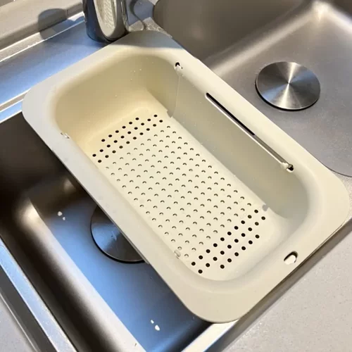 伸缩沥水篮家用厨房洗菜盆水槽