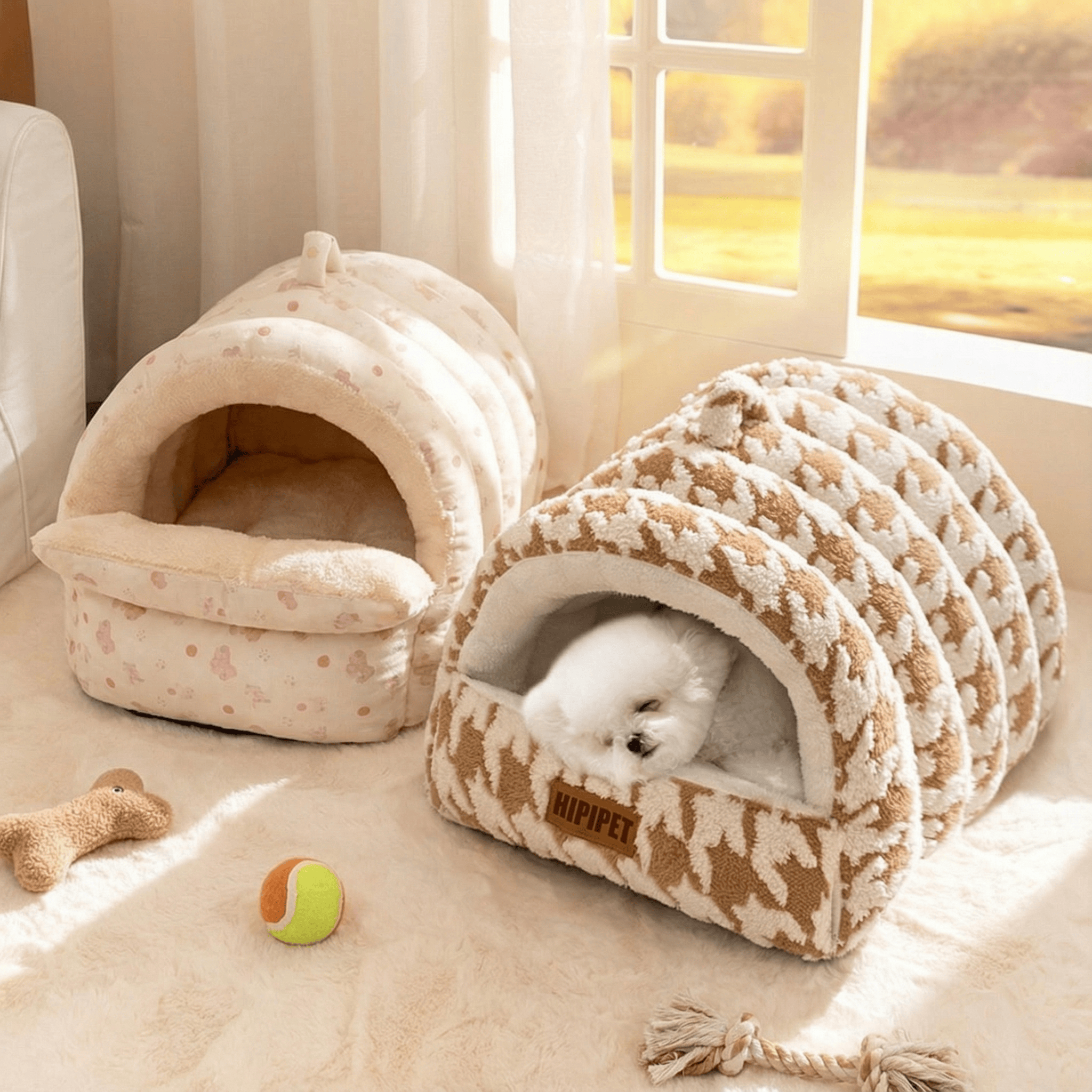 宠物狗窝小型犬弧形房子窝加厚靠枕护颈窝狗床可手提加厚冬宠物窝,宠物/宠物食品及用品,狗窝/屋/帐篷/沙发,淘宝优惠券,粉丝福利购,淘宝优惠卷