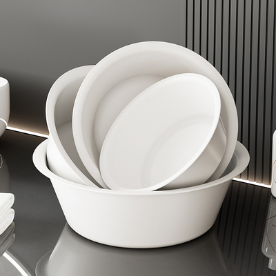 居家家洗脸盆圆形加厚大号