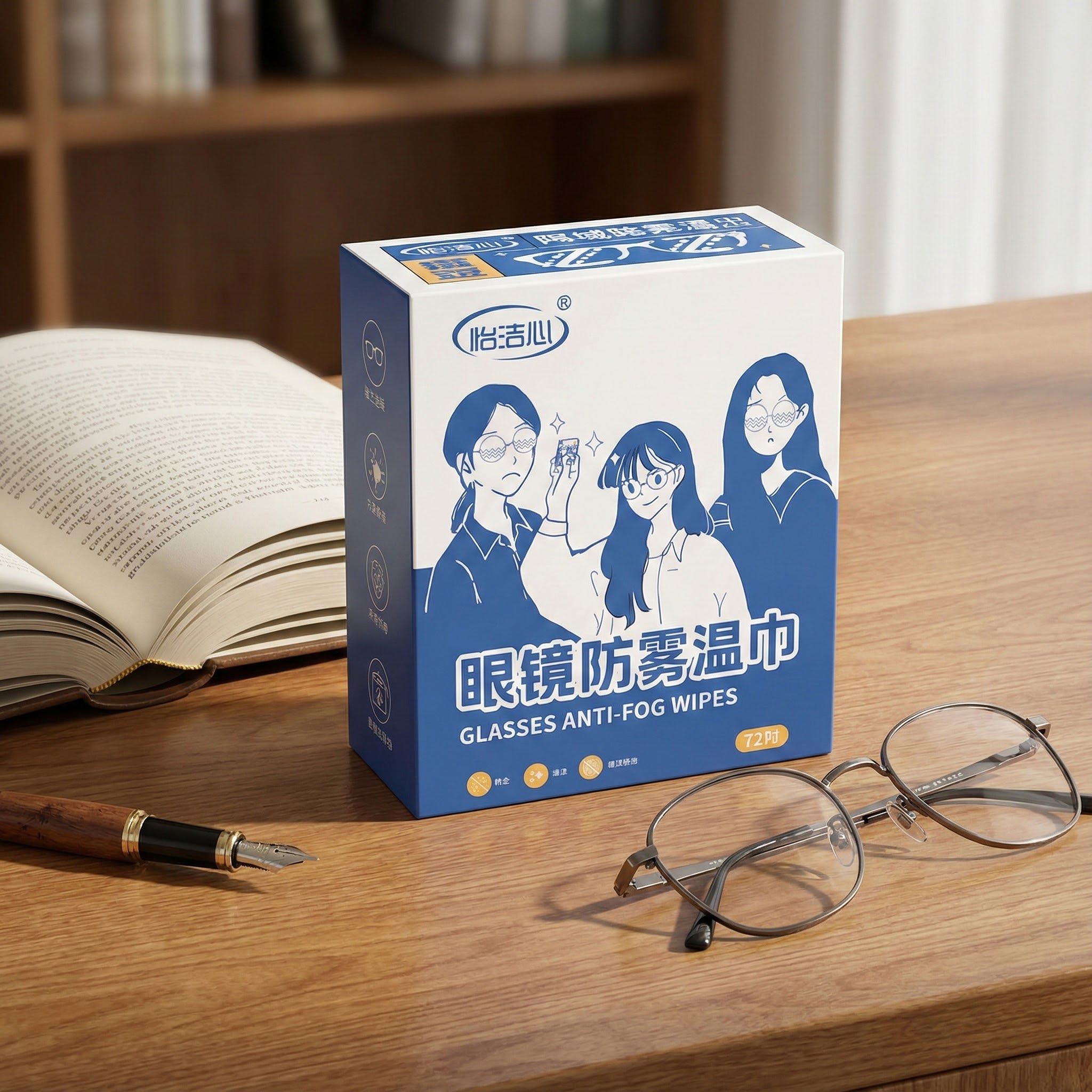 镜片湿巾布一次性防雾眼镜湿巾清洁日用擦拭纸不起雾独立包装便携,洗护清洁剂/卫生巾/纸/香薰,电子屏幕/镜头湿巾,淘宝优惠券,粉丝福利购,淘宝优惠卷