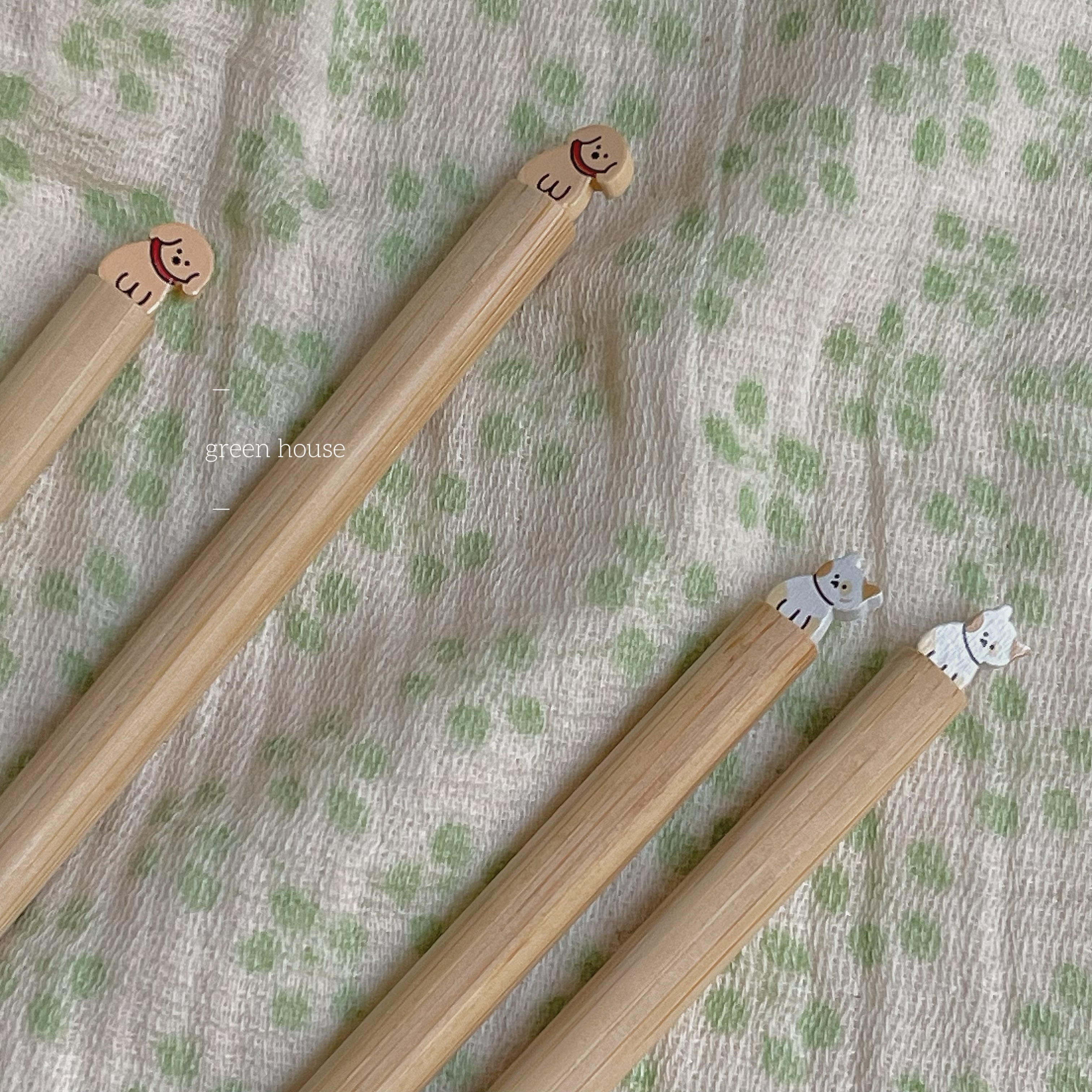 猫咪狗狗餐筷筷子尖头竹筷