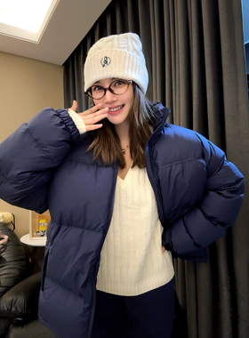 THEA买手店keepsolo25秋冬简约百搭立领面包服羽绒服品牌直发