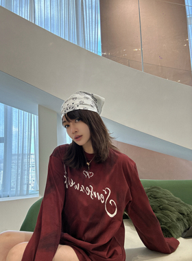 THEA买手店SENSEAWEEK 25AW爱心涂鸦七夕系列长袖T恤男女同款情侣