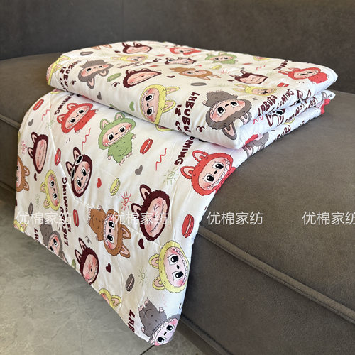 【拉布布】正品苏香绸舒香绸棉绸夏凉被空调被人造棉夏被丝绸薄被