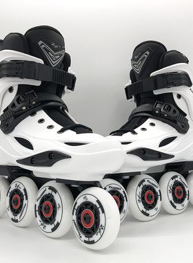 freestyle 费斯忘川溜冰鞋单边刀架轮滑鞋成人平花旱冰鞋专业花样