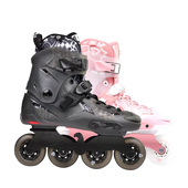 飞鹰X5F专业成人男女轮滑鞋 溜冰旱冰平花休闲FSK刹车直排轮滑鞋