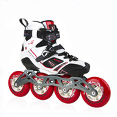 防偏不崴脚轮滑鞋 竞速高帮鞋 竞速正品 TECH专业儿童初学速滑鞋